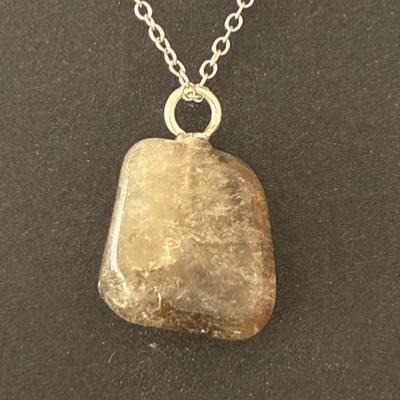 CITRINE NATURELLE PENDENTIF 8