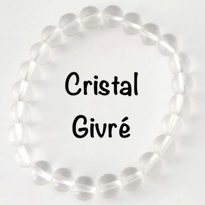 CRISTAL DE ROCHE GIVRE BRACELET