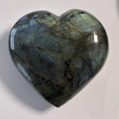 LABRADORITE COEUR XXL