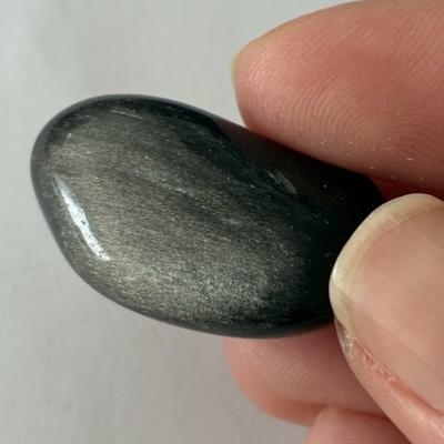 OBSIDIENNE ARGENTEE PIERRE 8