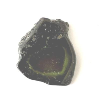 TOURMALINE VERTE PLAQUE 7