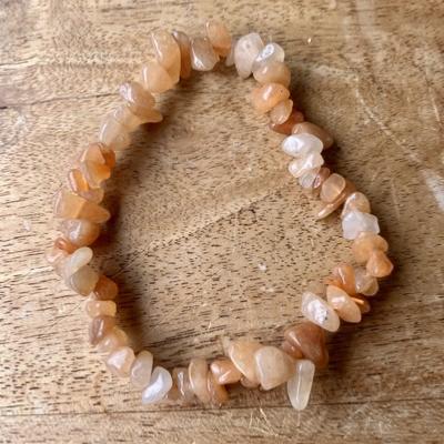 AVENTURINE ORANGE BRACELET BAROQUE