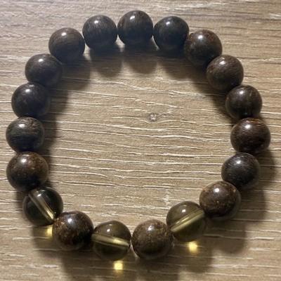 BRONZITE BRACELET 10 MM
