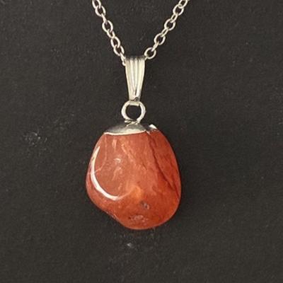 CORNALINE PENDENTIF 10
