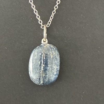 CYANITE KYANITE PENDENTIF 5