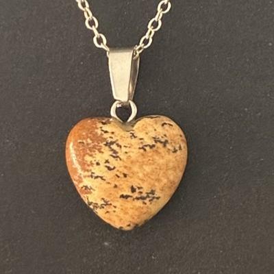 JASPE BEIGE PAYSAGE PENDENTIF 1