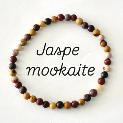 JASPE MOOKAITE BRACELET 4 MM
