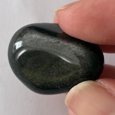 OBSIDIENNE ARGENTEE PIERRE 9