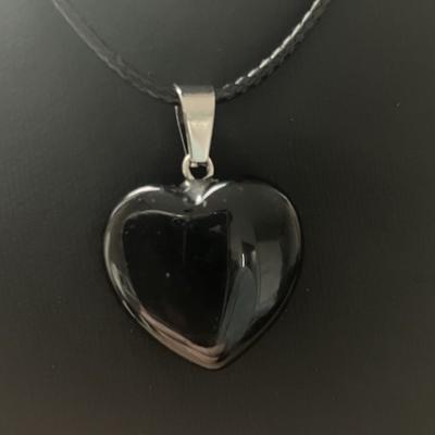 OBSIDIENNE NOIRE PENDENTIF