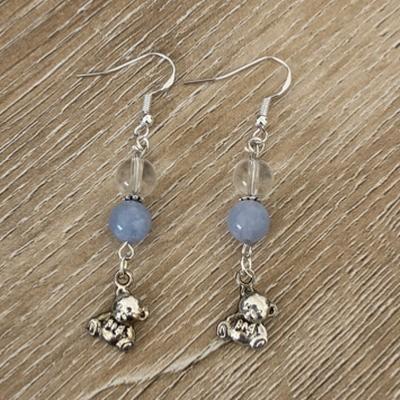 ANIMAL TOTEM OURS BOUCLES D OREILLE