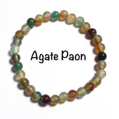AGATE PAON BRACELET