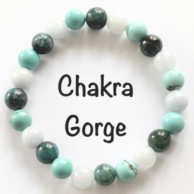 5EME CHAKRA GORGE BRACELET