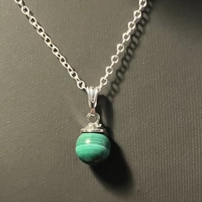 MALACHITE PENDENTIF