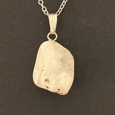 PIERRE DE LUNE BLANCHE PENDENTIF 7