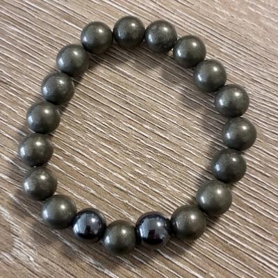 PYRITE BRACELET 10 MM