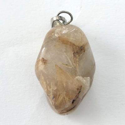 QUARTZ RUTILE PENDENTIF 4