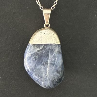 SODALITE PENDENTIF 5