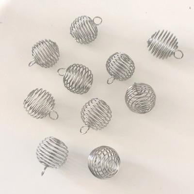 SPIRALE CAGE POUR PIERRE LOT DE 10