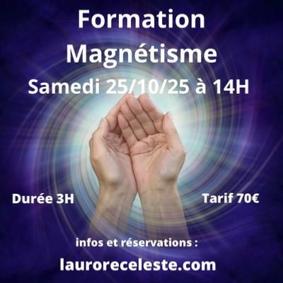 Formation Magnétisme Samedi 25/10/2025 à 14H