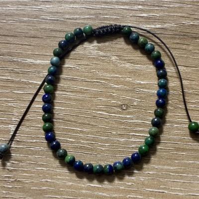 AZURITE MALACHITE BRACELET 4 MM