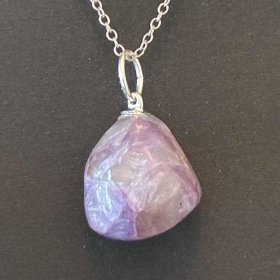 CHAROITE PENDENTIF 8