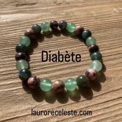 Diabte : les Pierres / le Bracelet en Lithothrapie et les Plantes conseilles nrgtiquement