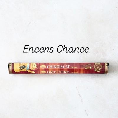 CHAT CHINOIS MANEKI NEKO ENCENS BATONS