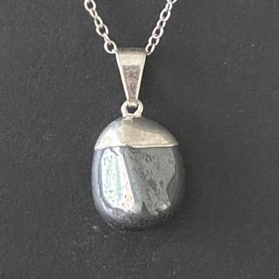 HEMATITE PENDENTIF 5