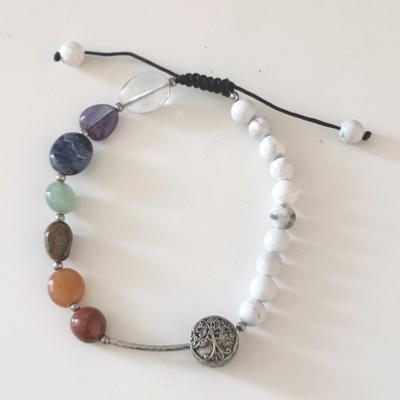 HOWLITE BRACELET 6 MM
