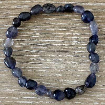 IOLITE CORDIERITE BRACELET 
