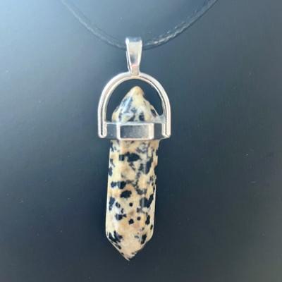 JASPE DALMATIEN PENDENTIF