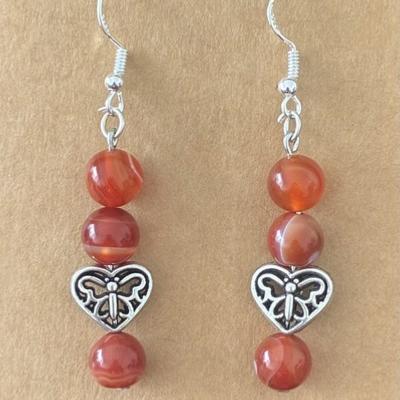 ANIMAL TOTEM LIBELLULLE BOUCLES D OREILLE