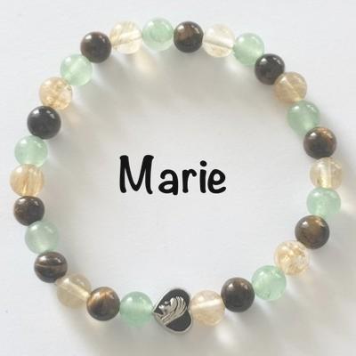 PROTECTION DE MARIE COEUR BRACELET