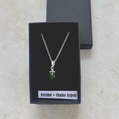 PERIDOT PENDENTIF