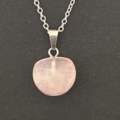 QUARTZ ROSE PENDENTIF 4