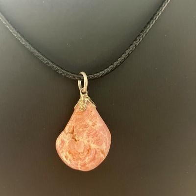 RHODOCHROSITE PENDENTIF