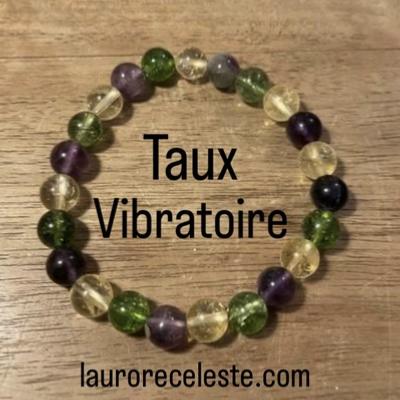 AUGMENTER LE TAUX VIBRATOIRE BRACELET