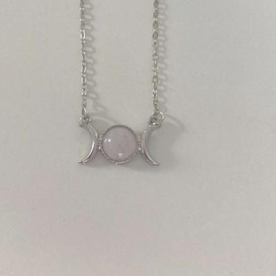 TRIPLE LUNES PENDENTIF