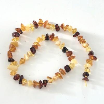 AMBRE FIL DE PERLES IRREGULIERES