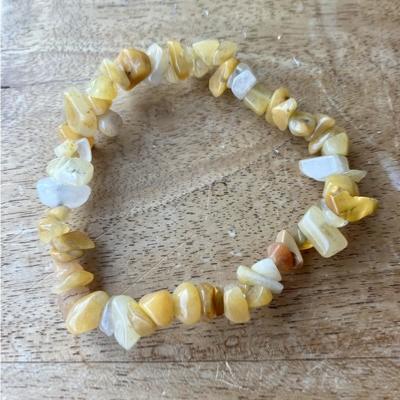 CALCITE ORANGE BRACELET BAROQUE