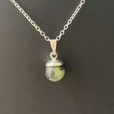 CHRYSOPRASE PENDENTIF