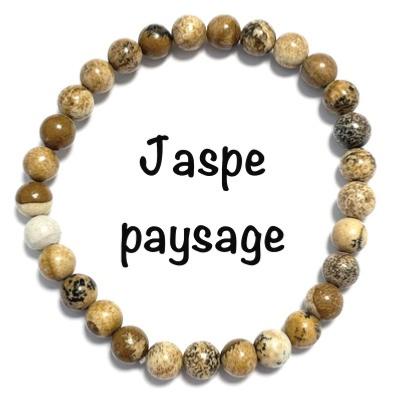 JASPE BEIGE PAYSAGE BRACELET