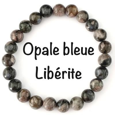 OPALE BLEUE LIBERITE BRACELET
