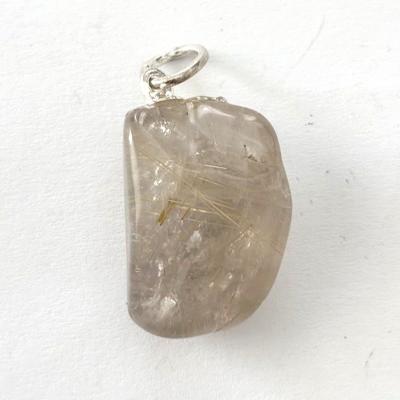 QUARTZ RUTILE PENDENTIF 8