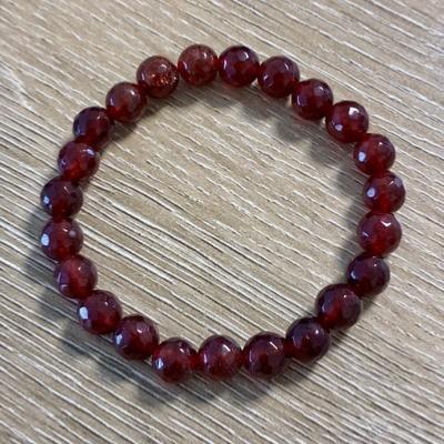RUBIS BRACELET 8 MM