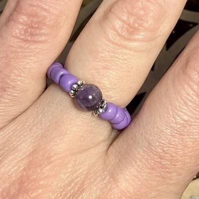 AMETHYSTE BAGUE