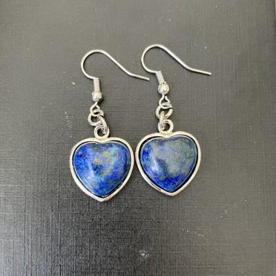 LAPIS LAZULI BOUCLES D OREILLE