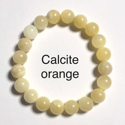 CALCITE ORANGE BRACELET 10 MM