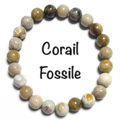 CORAIL FOSSILE BRACELET