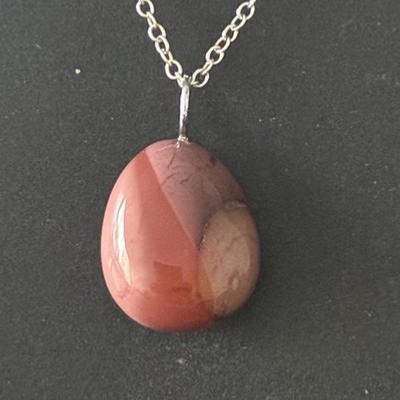 JASPE MOOKAITE PENDENTIF 8